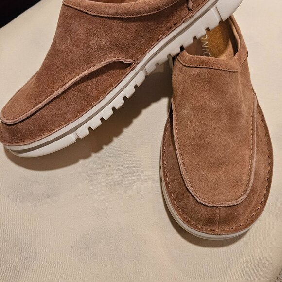Vionic mens 9.5 hazelnut slide main image 5